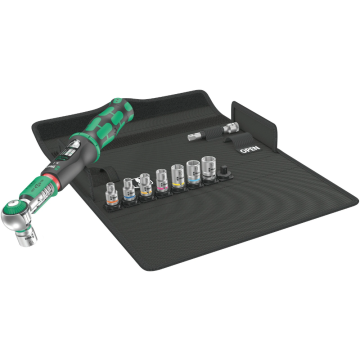 Wera draaimomentsleutelset safe-torque A1 set 1 1/4" 2-12Nm - 10‑delig (05075830001)