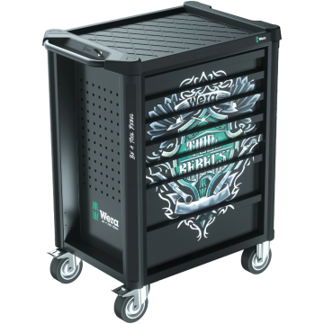Wera werkplaatswagen Tool Rebel 1 - 94 delig (05150130001)