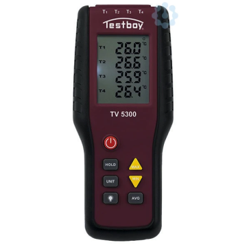 Testboy digitale 4-kanaals thermometer (62006000)