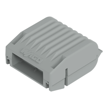 Wago kabelaftak gelbox 32x33,6x17,8mm max 4mm² grijs (207-1331)