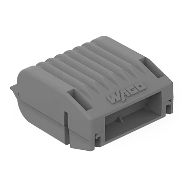 Wago kabelaftak gelbox max 6mm² grijs (207-1431)