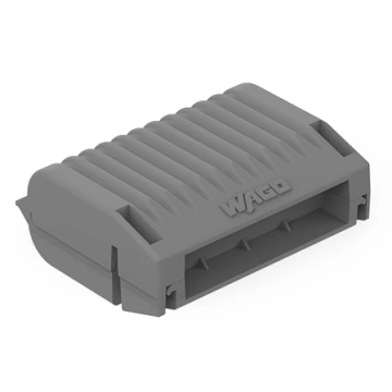 Wago kabelaftak gelbox max 6mm² grijs (207-1432)