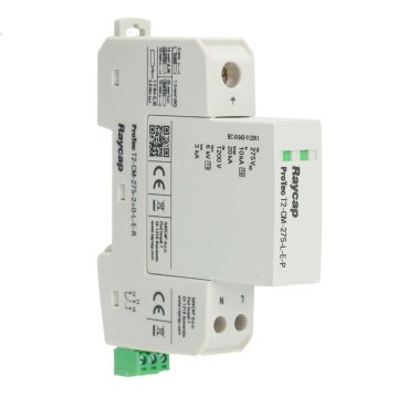 Raycap overspanningsbeveiliging type 2+3 TN-S (ProTec T2-CM-275-2+0-L-E-R)