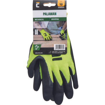 Cerva Palawan nylon handschoen met latex coating maat 11 (0108002999110BN)