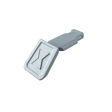 KNIPEX ColorCode Clips voor KNIPEXtend handgreep grijs - per 10 stuks (006110CS)