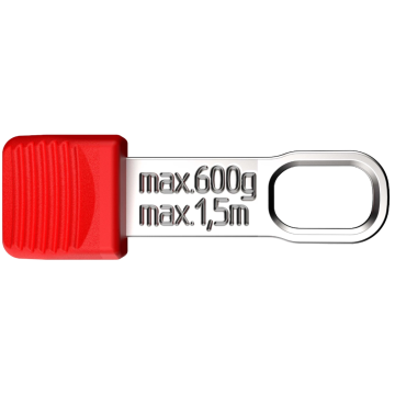 KNIPEX TetheredTool Clips voor KNIPEXtend handgreep rood - per 10 stuks (006210TR)