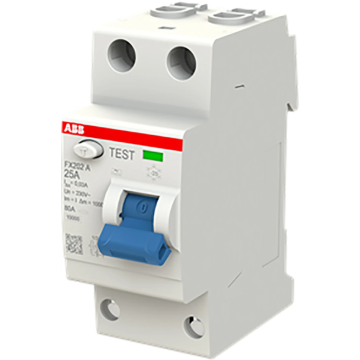 ABB FlexLine aardlekschakelaar 2-polig 25A 30mA type A (FX202 A-25A/0.03)