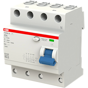 ABB FlexLine aardlekschakelaar 4-polig 25A 30mA type A (FX204 A-25A/0.03)