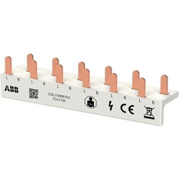 ABB Componenten FlexLine doorverbindingskam 63A 1-fase 6-modules (PSX1/12N)