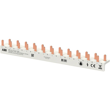 ABB Componenten FlexLine doorverbindingskam 63A 1-fase 12-modules (PSX1/24N)