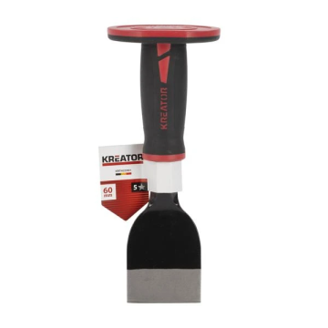 Kreator steenbeitel voegbeitel 60mm met handvat softgrip (KRTH23901)