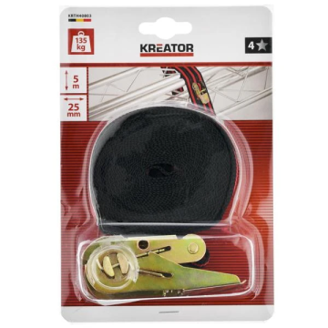 Kreator spanband met ratel 5m 135kg (KRTH40803)