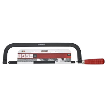 Kreator metaalbeugelzaag met houten handvat 300mm TPI 24 (KRTH80406)