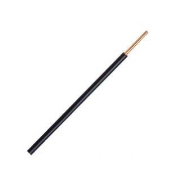 NEXANS VD draad 1.5mm² zwart per rol 100 meter (10533330)