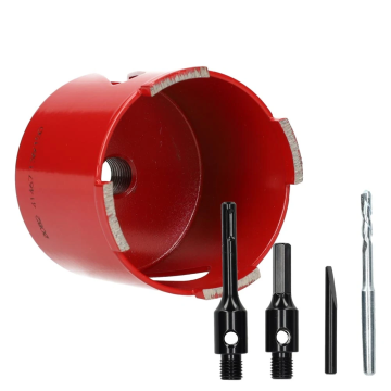 Carat Diamant dozenboor 82mm aansluiting M16 met SDS+ adapter (HTT0826B30)