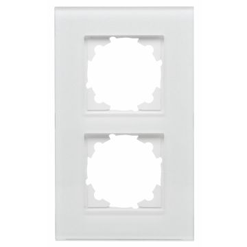 Kopp HK07 afdekraam glas 2-voudig wit