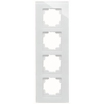 Kopp HK07 afdekraam glas 4-voudig wit