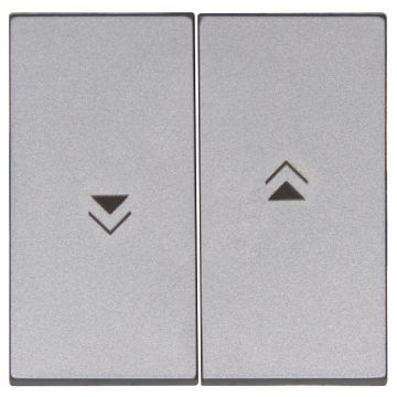 Kopp HK07 bedieningswip met pijlen opdruk 2-voudig staal