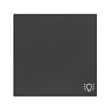 Kopp HK07 bedieningswip met lens en symbool 1-voudig antraciet