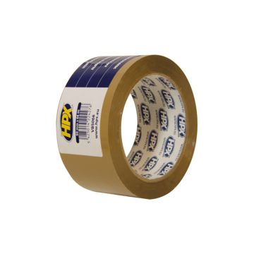 HPX verpakkingstape 50mmx60m Bruin