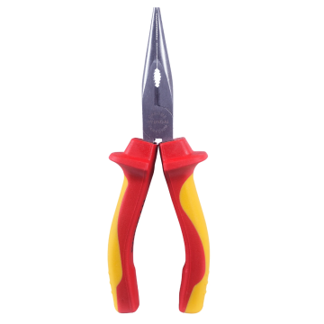 Hyundai rechte langbek punttang chroom vanadium VDE tot 1000V 160mm (59125)