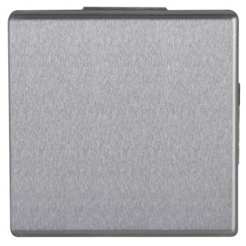 Kopp VISION drukschakelaar staal