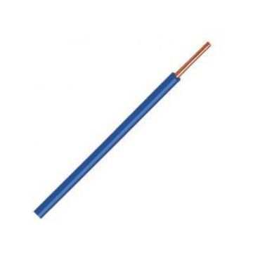 Waskönig+Walter VD draad (H07V-U) 2.5mm2 blauw Eca - per rol 100 meter (769971)