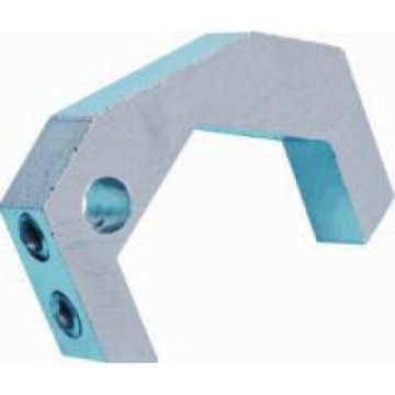 JMV Aardklem radiator 30mm messing vernikkeld (260030)