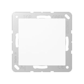 JUNG blindplaat - as500 alpin wit (A594-0WW)