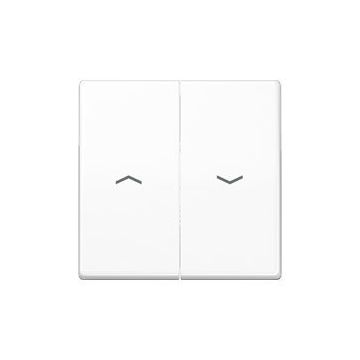 JUNG bedieningswip jaloezieschakelaar - as500 alpin wit (AS591-5PWW)