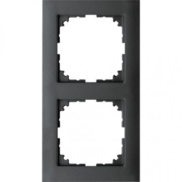 Merten M-Pure 2-voudig afdekraam - antraciet (MEG4020-3614)