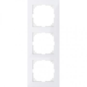 Merten M-Pure 3-voudig afdekraam - polarwit glanzend (MEG4030-3619)