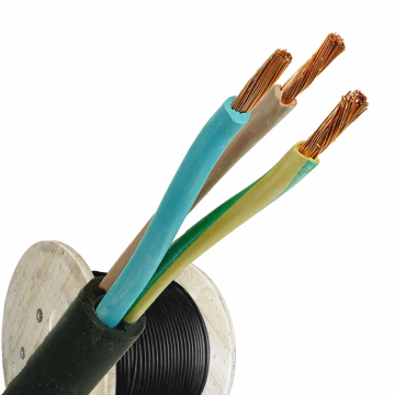 Neopreen kabel H07RN-F 3x6mm² per haspel 500 meter