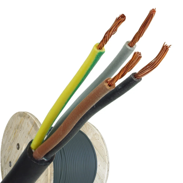 Neopreen kabel H07RN-F 4x2.5mm² per haspel 500 meter
