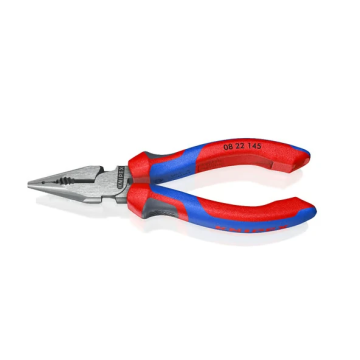 KNIPEX mini combinatietang spits kracht 145mm met 3-comp comfort handgreep KNIPEXtend (0822145)
