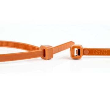 WKK tie wraps 2.5x100mm bruin - per 100 stuks (11032171)