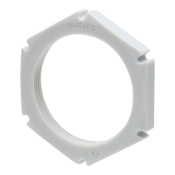 Wiska moer M40x1,5 mm grijs (EMUG40)
