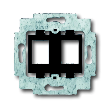 ABB Busch-Jaeger draagring voor 2 x Modular Jack (1814)