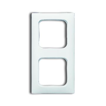 ABB Busch-Jaeger afdekraam 2-voudig wandgoot - R-alpin (2512-214K-102)