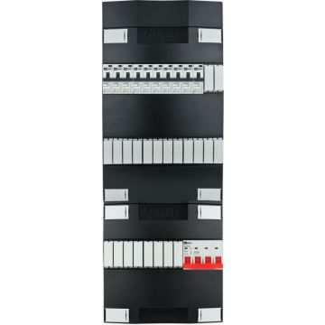 EMAT Schneider groepenkast 10 aardlekautomaten 3 fase 220x600 (BxH) 