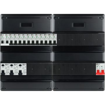 EMAT Eaton groepenkast 11 groepen + fornuis 1 fase 440x330 (BxH) 