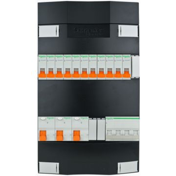 SCHNEIDER groepenkast 11 groepen 3 fase 220x380 (BxH) 
