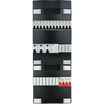 EMAT Schneider groepenkast 12 groepen + beltrafo 3 fase 220x600 (BxH) 