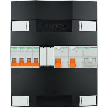 SCHNEIDER groepenkast 4 groepen 1 fase 220x270 (BxH)