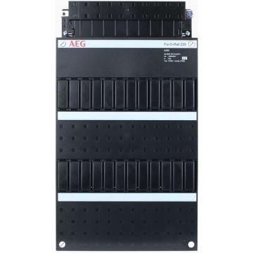 AEG groepenkast 3 fase 220x390 (BxH)