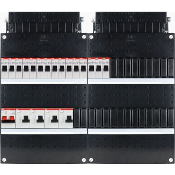 ABB-HAF groepenkast 15 groepen 1 fase 440x390 (BxH) 