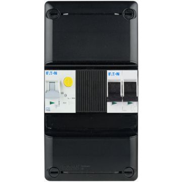 Eaton groepenkast 1 aardlekautomaat 1 fase 110x220 (BxH) 