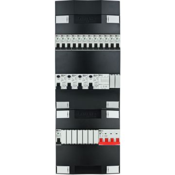 EMAT Schneider groepenkast 13 groepen + beltrafo 3 fase 220x600 (BxH)