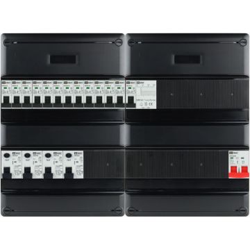 EMAT Eaton groepenkast 13 groepen + beltrafo 1 fase 440x330 (BxH) 