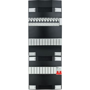 EMAT Schneider groepenkast 11 aardlekautomaten 1 fase 220x600 (BxH) 